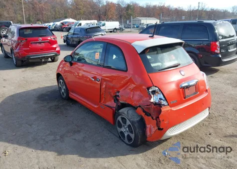 2015 Fiat 500E Battery Electric from USA, damaged, VIN 3C3CFFGE0FT549679